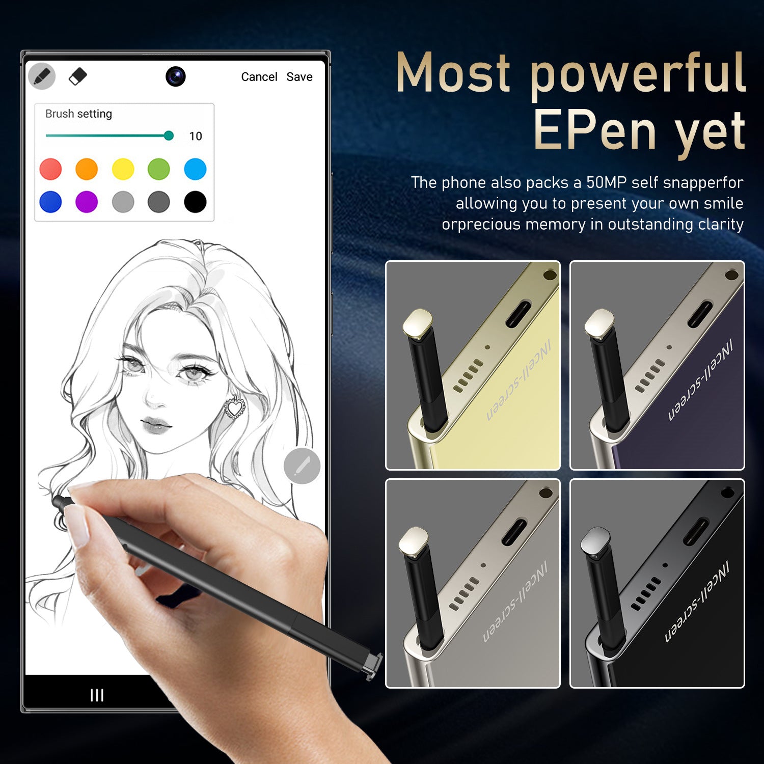 Exclusive Supply S24 Ultra Large Screen Smartphone16+1T Source Factory Direct Sales(Popular)