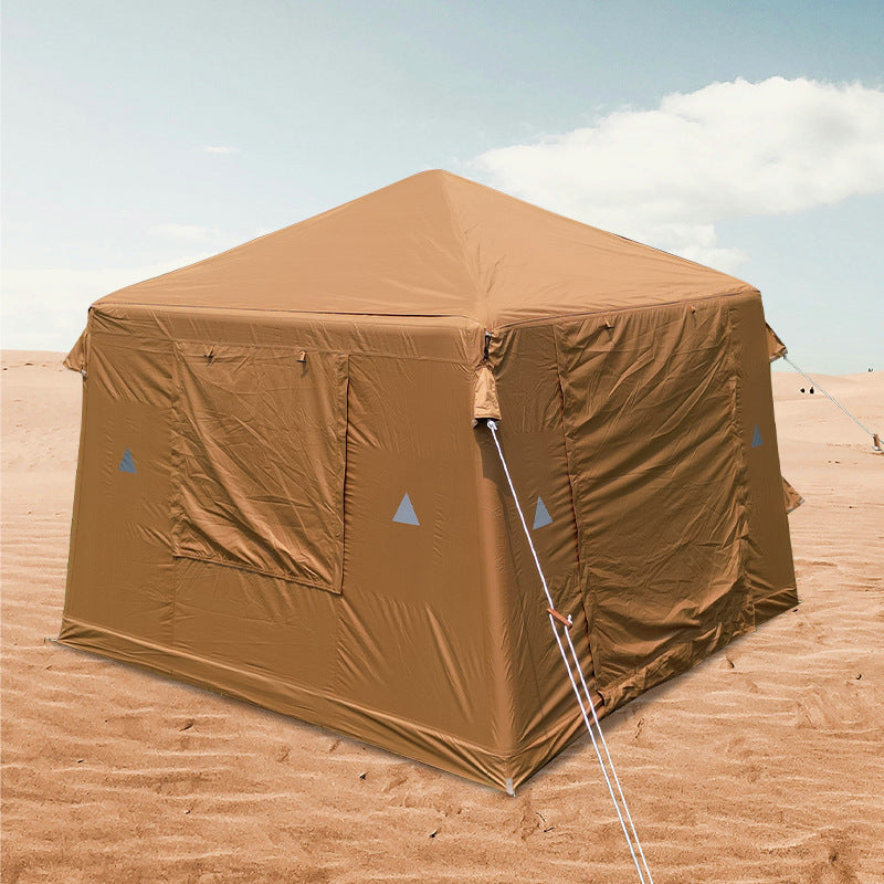 Wholesale Inflatable Tent from Source Factory Middle East Saudi Arabia Tent Black Sunproof Rainproof Automatic Quick Open3*