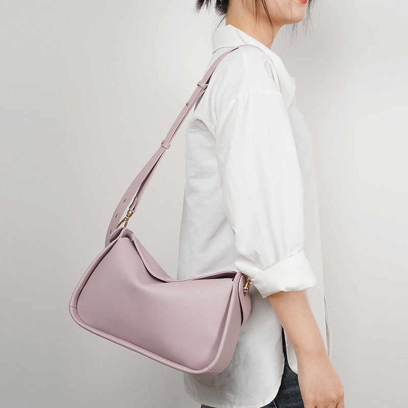 Korean Style Versatile Crossbody Bag Large Capacity Fashion Women's Bag Single Shoulder Bag High-end Luxury Commuting Handbag Dumpling Bag for Women