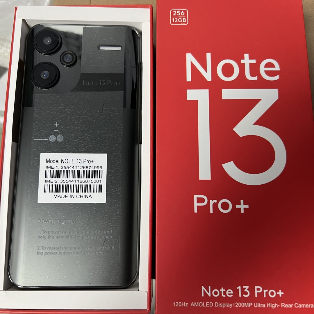 Smartphone Hot Sale Note13pro+ Android Smartphone HD Screen Wholesale Type-C Full Screen
