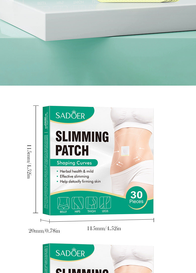 Slimming Body Shaping Navel Patch SADOER Shaping, Consuming, Firming, Lightweight  Wholesale
