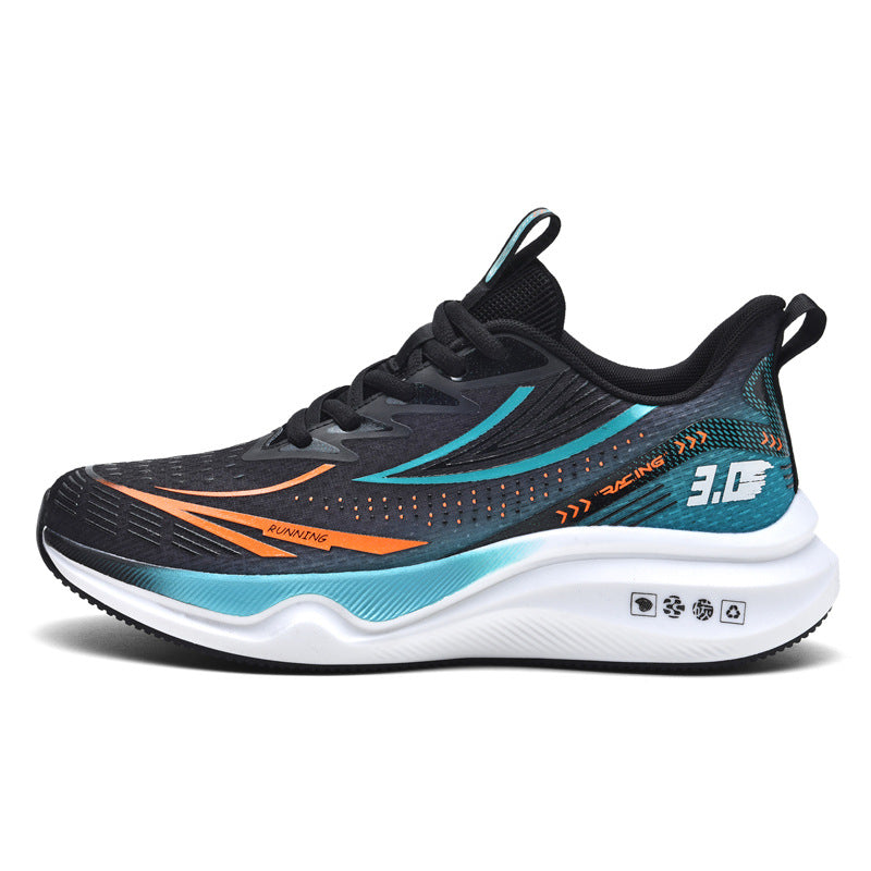 New Summer Lightweight Wear-resistant Men's Running Shoes Carbon Plate Non-slip Sports Shoes Casual Fashion Shoes