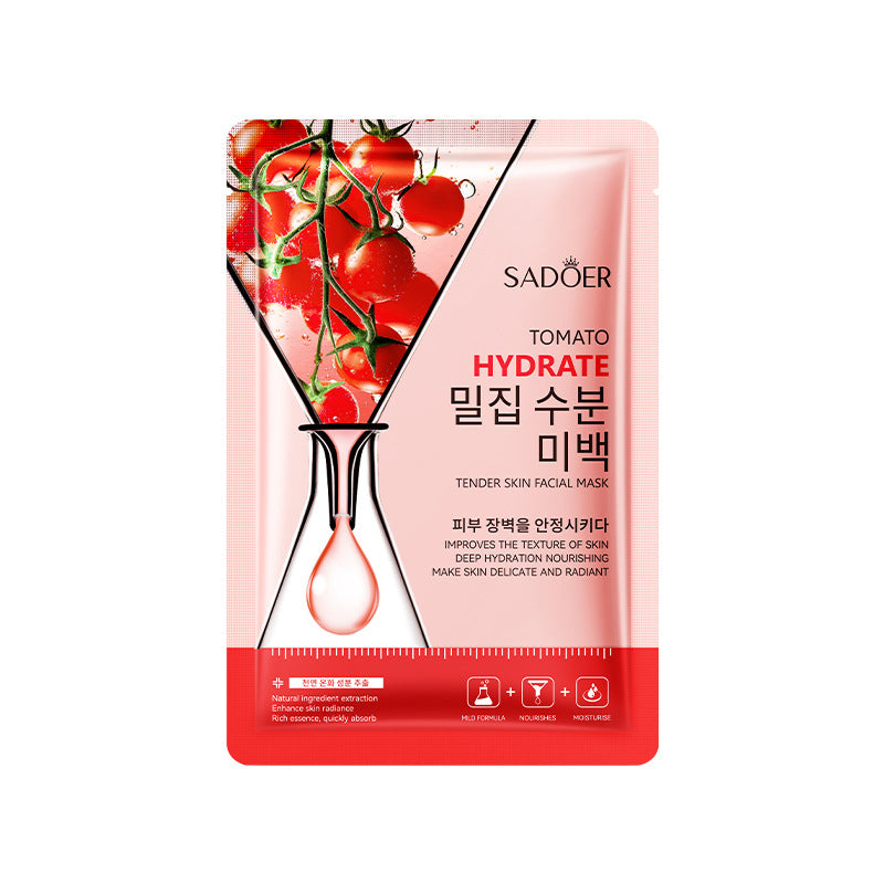 Cucumber Skin Rejuvenation Mask SADOER Hydrating and Moisturizing Plant and Fruit Face Mask  Wholesale
