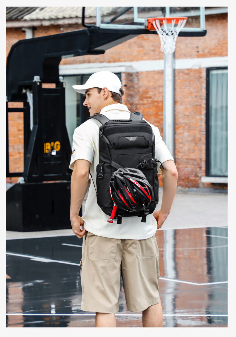 OZUKO Tactical Backpack Men's Computer Bag Waterproof Camouflage Large Capacity Outdoor Sports Cycling Commuting Backpack