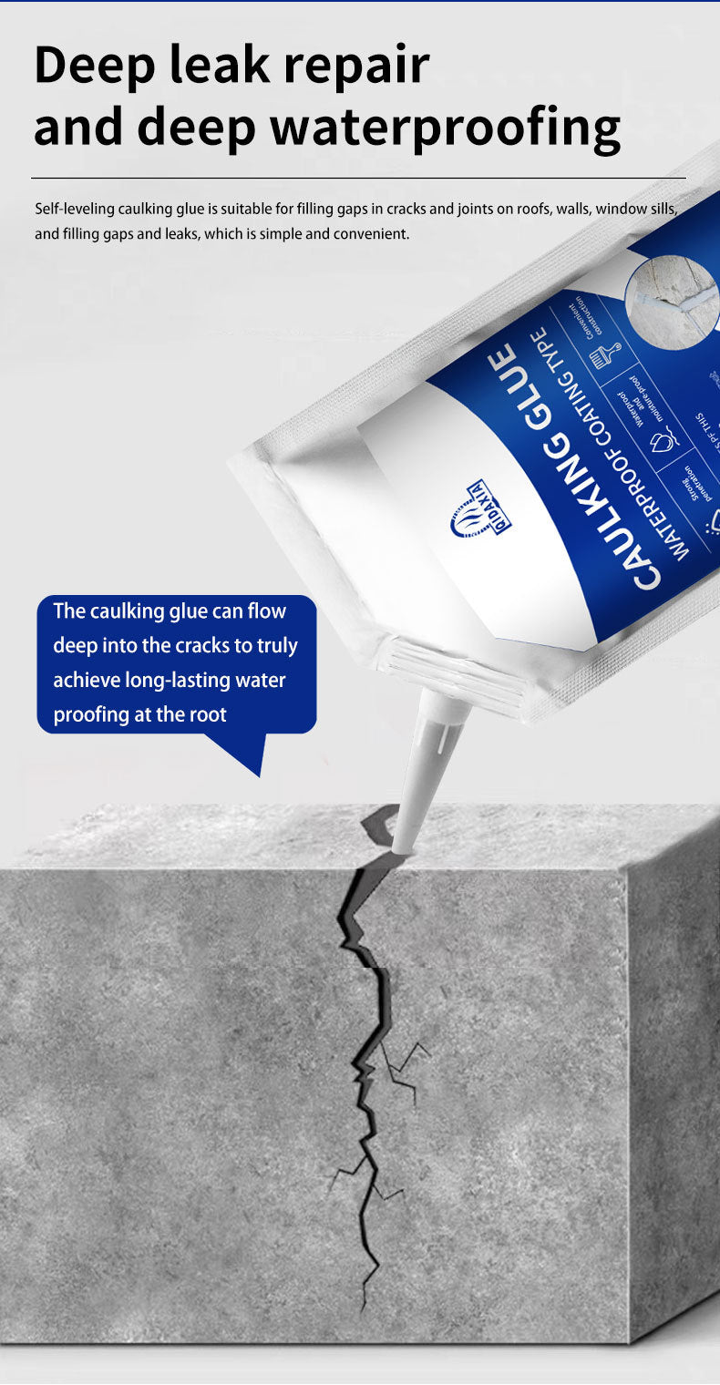 Waterproof Sealant for Roof and Floor, Crack Repair, High Elasticity, Anti-Crack, Wall Gap Sealant