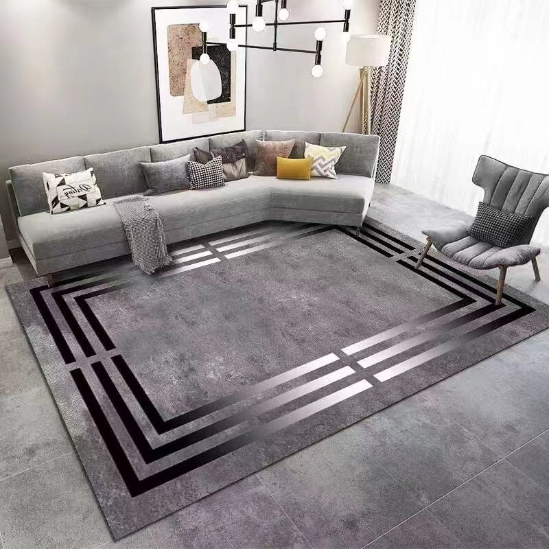Living Room Bedroom Carpet Stain Resistant Wash-Free Easy Care Bedside Rug Sofa Coffee Table Large Area Carpet Manufacturer Wholesale