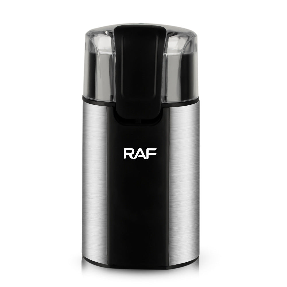 RAF European Standard Electric Coffee Grinder Dry Grinder Lightweight Household Grinding Cup Portable Coffee Bean Grinder7123