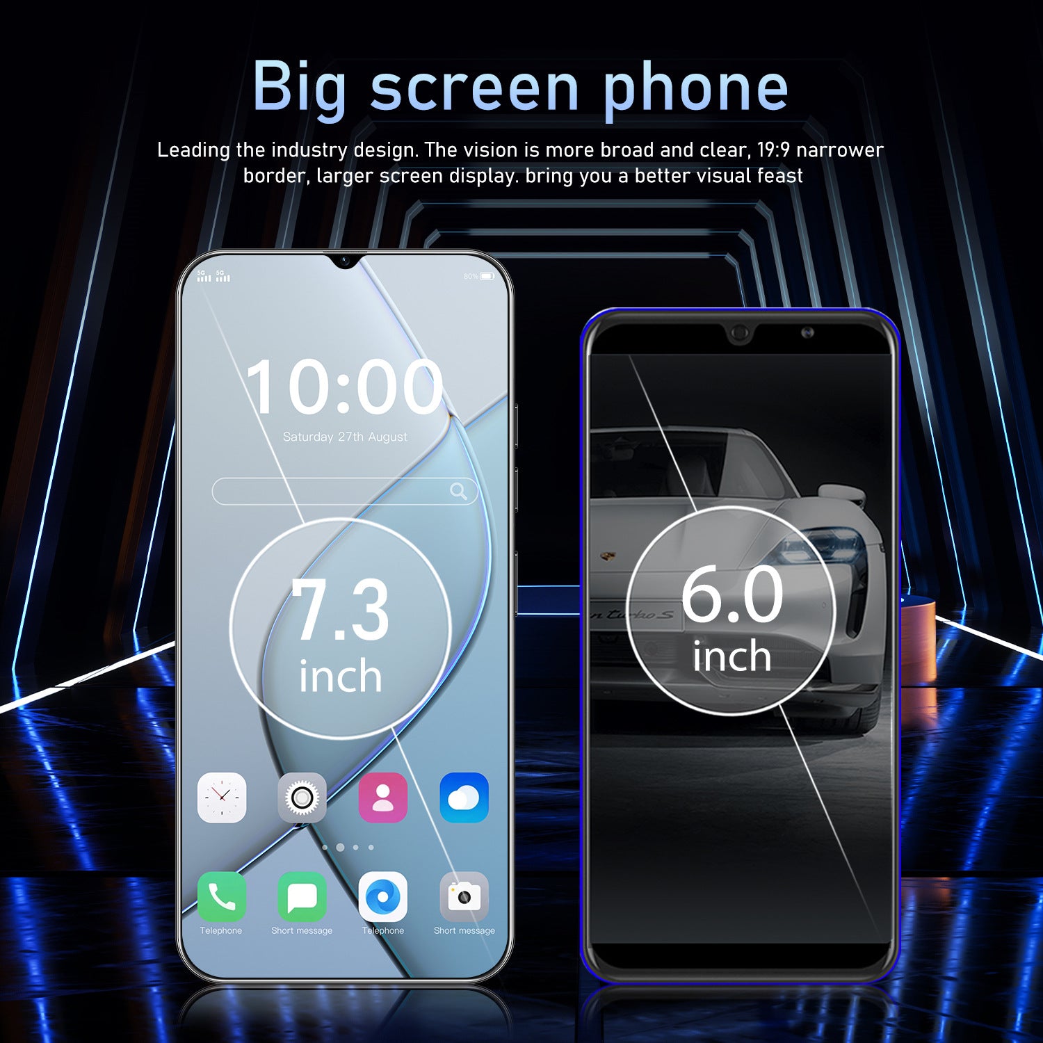 Specially designed for intelligence5G Mobile Phone Camon30Spot Goods7.3Inch16+1T Android Phone Source Factory