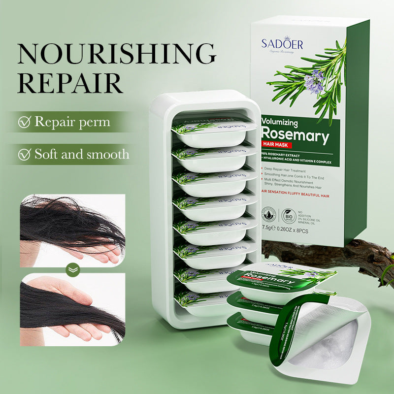 Rosemary Hair Mask SADOER Little Pudding Frizz and Split Ends Smoothing Conditioner Wholesale