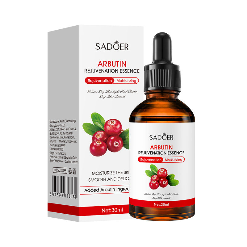 Essence Serum SADOER Hyaluronic Acid Arbutin Moisturizing and Hydrating30ml  Foreign Trade Live Wholesale