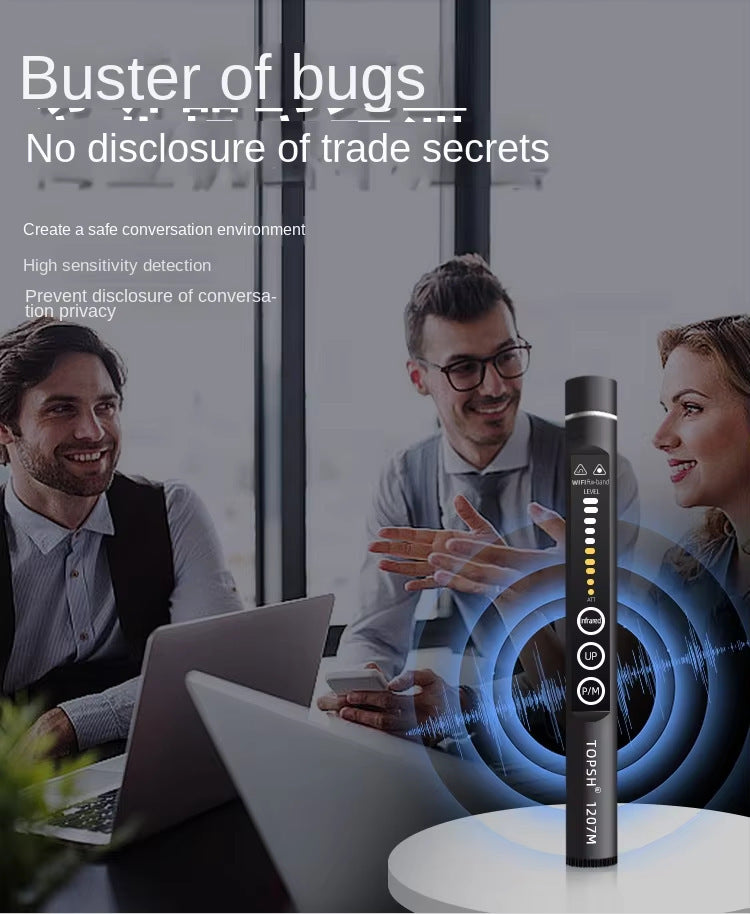 Hotel Anti-Surveillance Detector Camera Finder GPS Search for Scanning Signal Detection Anti-Tracking Anti-Eavesdropping