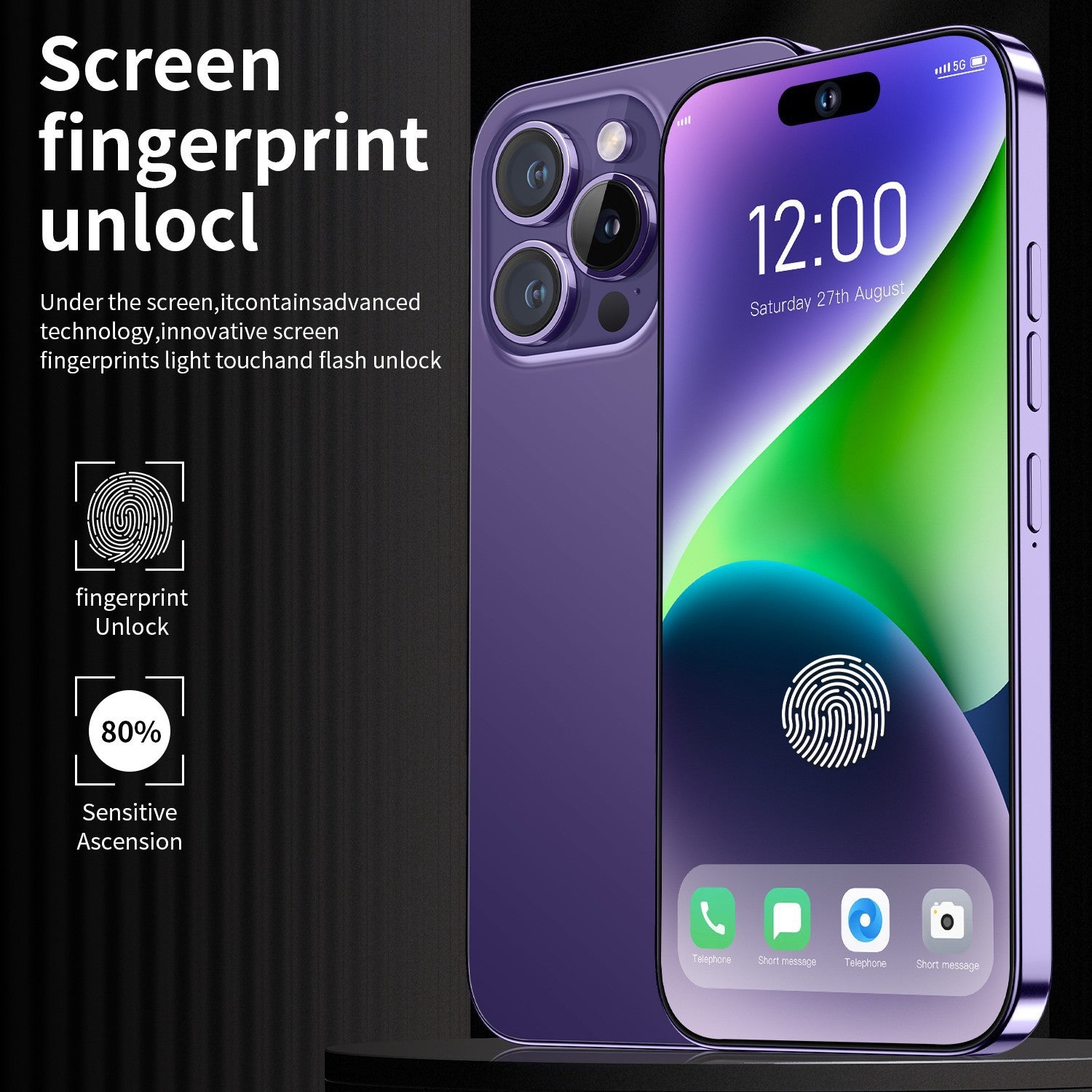 Mobile Phone i14ProMax Large Screen7.3inch phone16+1TB Source Factory Wholesale