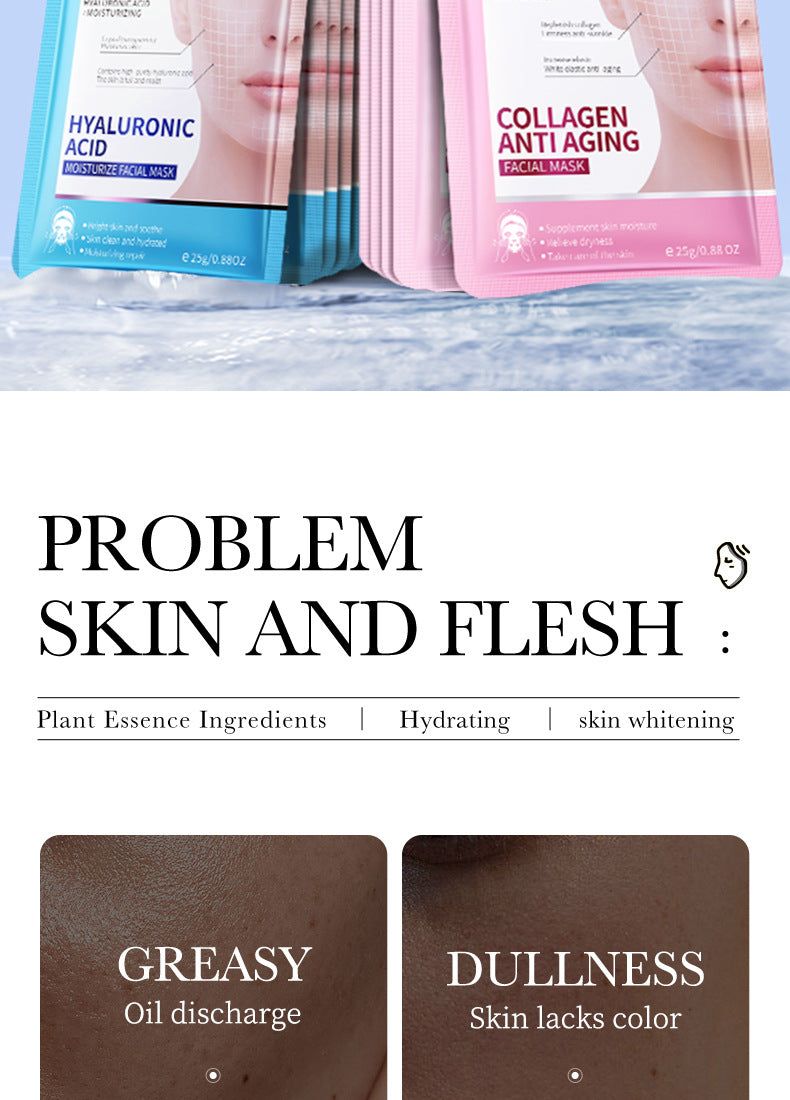 Mask25gBIOAOUA Hyaluronic Acid Hydrating Collagen Retinol Moisturizing  Wholesale