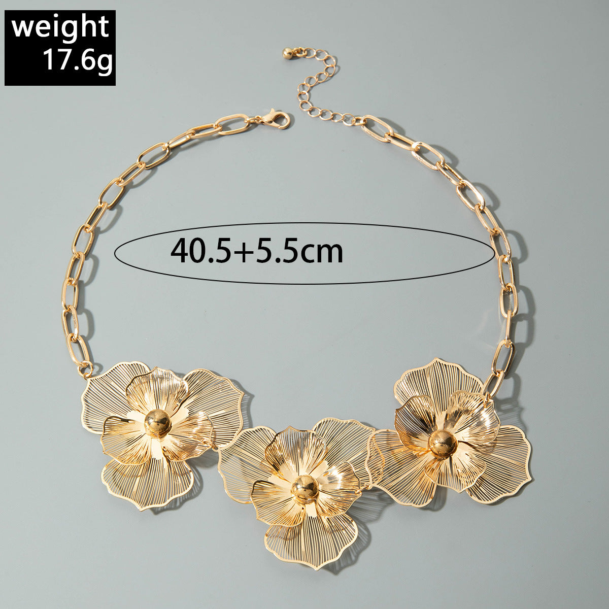 European and American Niche Ginkgo Leaf Tassel Necklace Design Sense Retro Pull-out Imitation Pearl Choker Jewelry choker