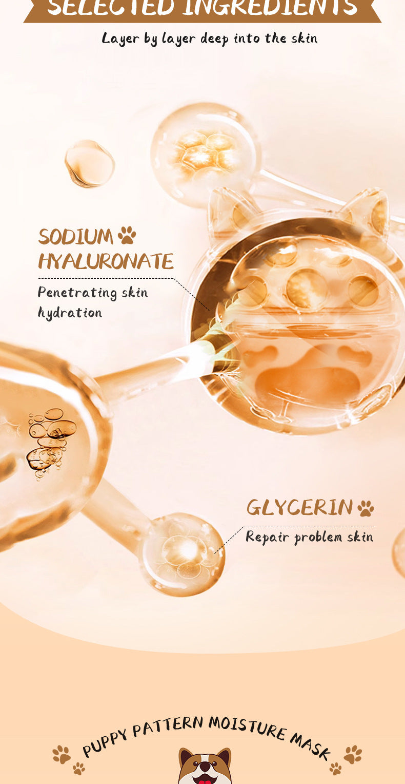 Animal Pattern Mask25g SADOER Hydrating and Moisturizing Skin Care Tablets for  Wholesale
