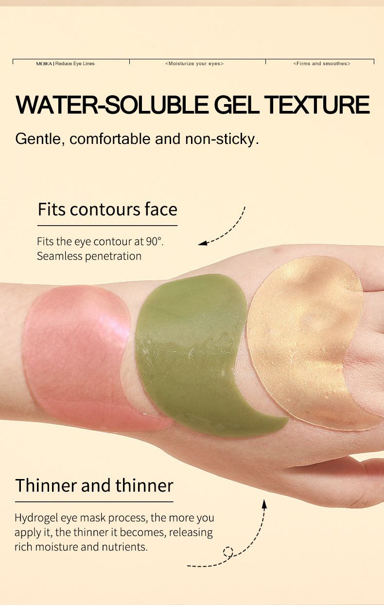 MOIKA Full Seaweed Fine Line Reducing Eye Mask Wholesale Eye Care Export Firming Boswellic Acid Anti-Wrinkle