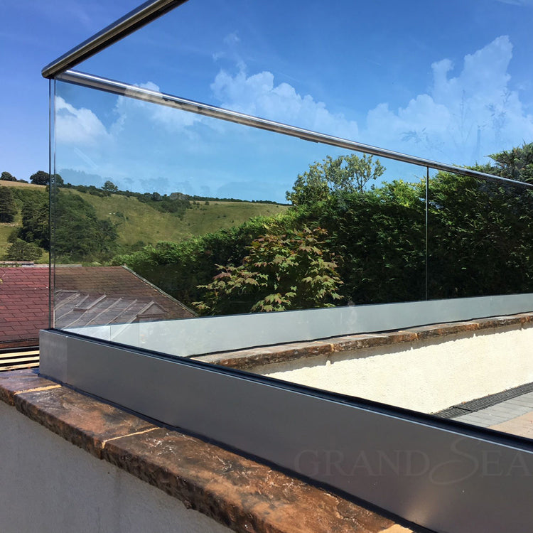 Modern Cheap Balcony Stair Stainless Steel Glass Railing Design