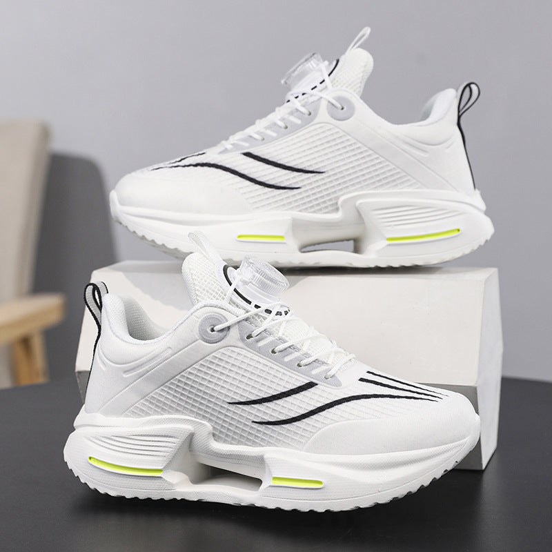 Children's New Shadow Boys' Running Shoes Casual Fashion Kids' Shoes Mesh Breathable Lightweight Non-Slip Wear-Resistant Sports Shoes