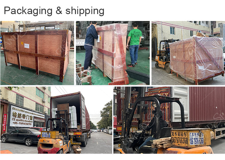 Modern Industrial Overhead Garage Door Motor Automatic Aluminum Glass Garage Door for Homes