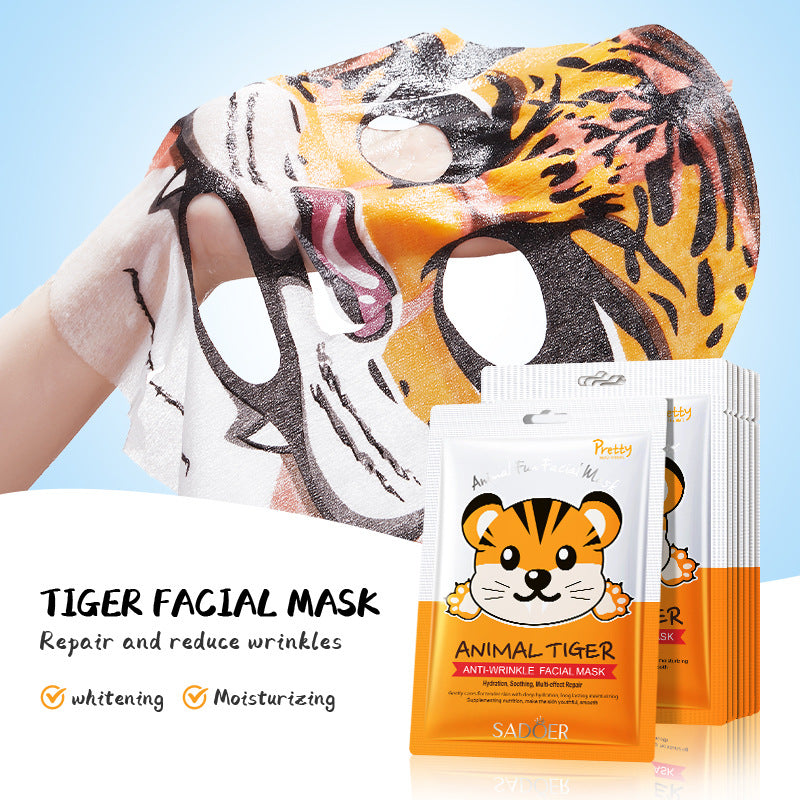 Animal Pattern Mask25g SADOER Hydrating and Moisturizing Skin Care Tablets for  Wholesale