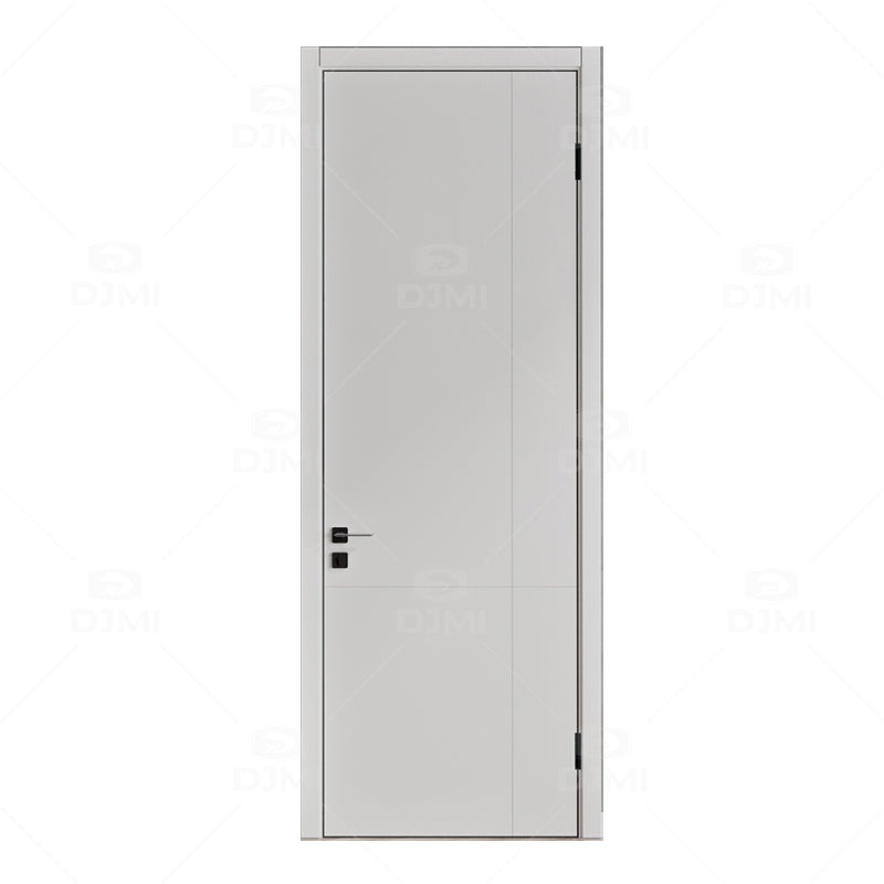 Special Offer  House Villa Room Simple Design 45mm Thick Flush Oak Solid Wooden Mdf Wood Doors Interior Room