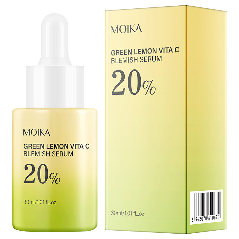 In Stock Full Green Lemon Vitamin VC Essence Niacinamide Facial Essence Export Wholesale