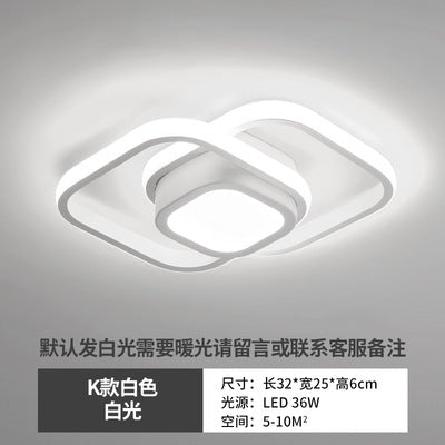Aisle Light Entryway Hallway Light Iron Art Stair Light Cloakroom led Ceiling lamp balcony lamp Zhongshan lighting fixtures