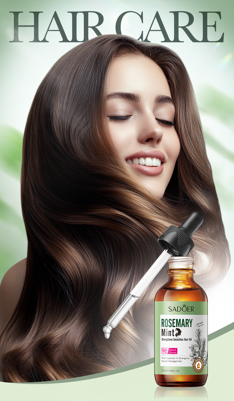 Mint Rosemary Plant Hair Care Essential Oil SADOER Moisturizing Conditioner  Wholesale