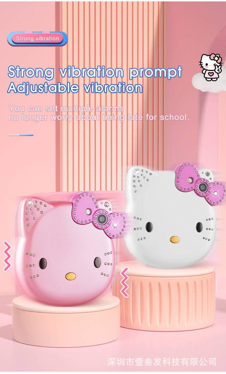 i168Mini Button Straight New Model Mini Hellokitty Small Phone Hot Sale Cartoon Cute