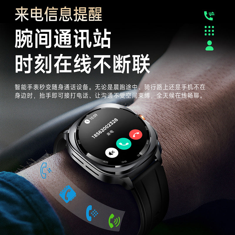 New Product GPS Smart Watch TS400Positioning Track Altitude Barometric Pressure Compass AI Dial Q&A Smart Watch