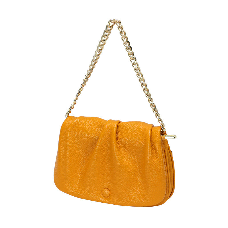 High-Quality Textured Wrinkled Cloud Bag for Women, New Fashionable Versatile Women's Bag, Daily Crossbody Bag, Stylish Single Shoulder Underarm Bag