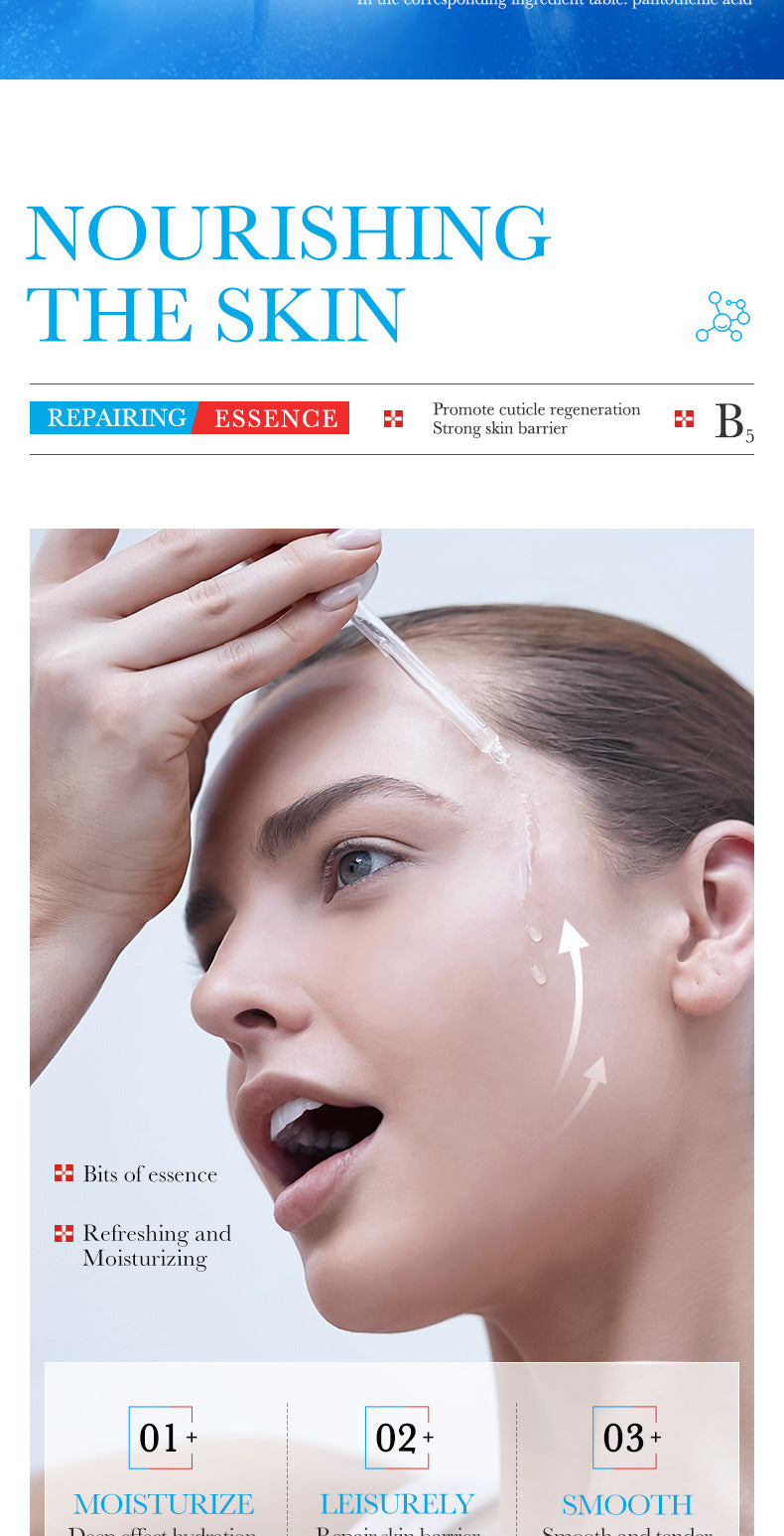 Vitamin B5Essence BIOAOUA Hyaluronic acid moisturizing and hydrating  foreign trade wholesale
