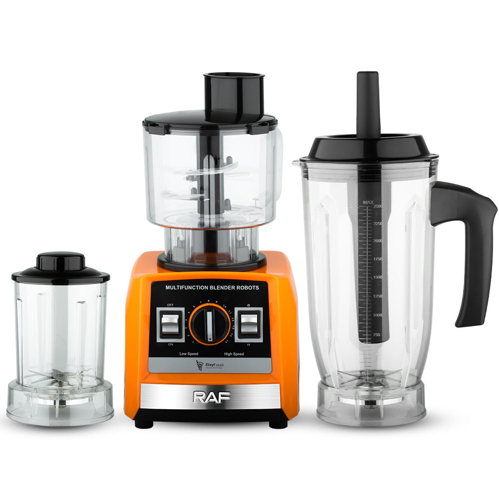 RAF European Standard Multifunctional 3-in-1 Juicer Household Food Processor Meat Grinder Grinder Mill