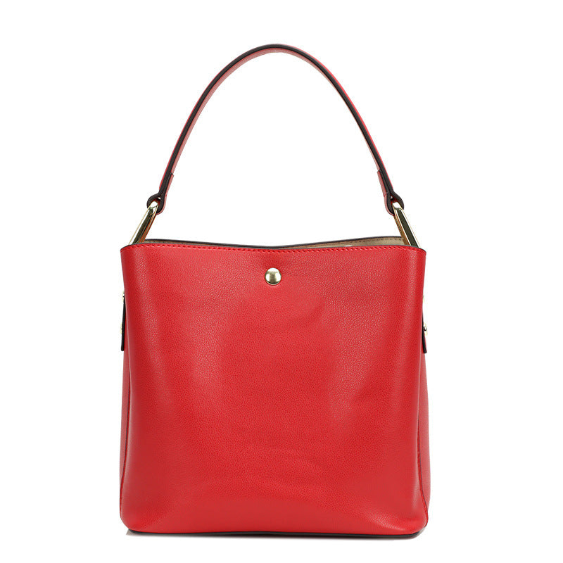 Factory Direct Sale In Stock Spring Autumn Bucket Bag Trendy Fashion Personality Simple Versatile Shoulder Bag Handheld Crossbody Women's Bag