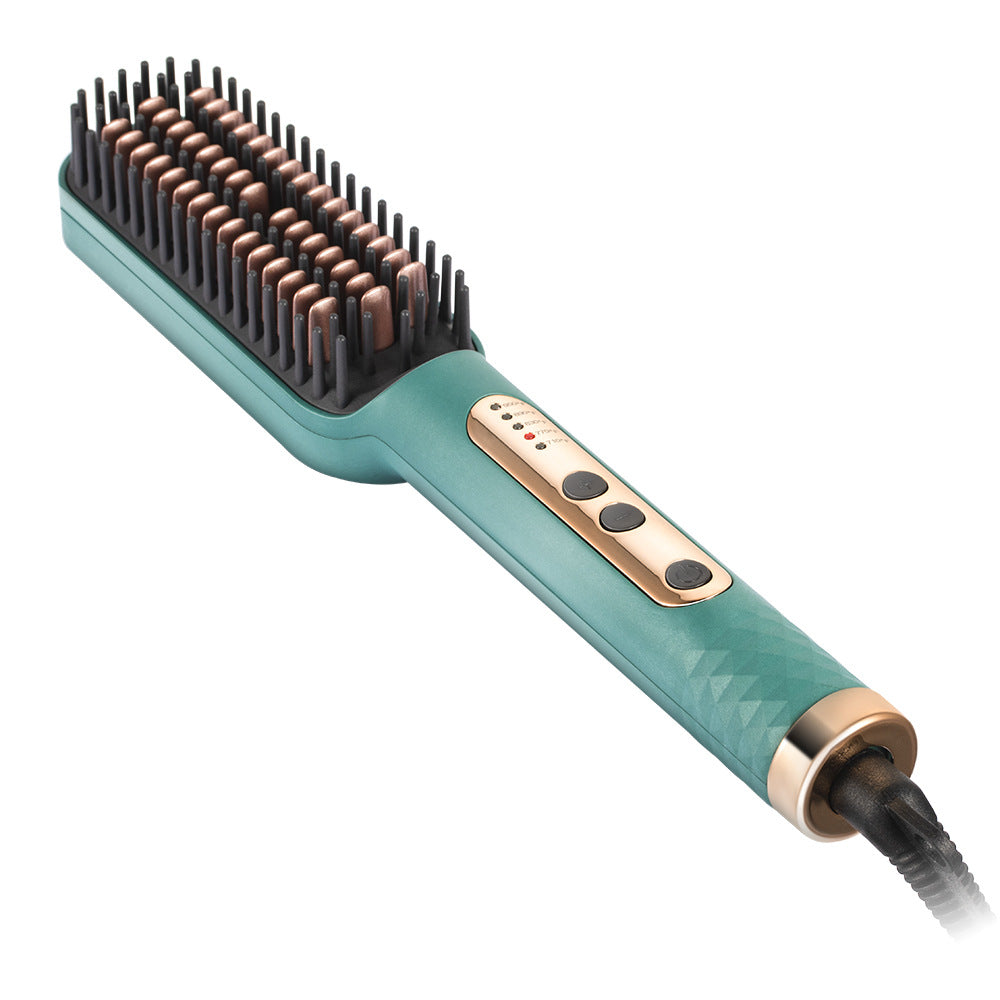 RAF EU Standard Hair Straightening Brush Non-Damaging Hair Straightening and Curling Dual-Use Electric Curling Iron Hair Straightener for Home Use