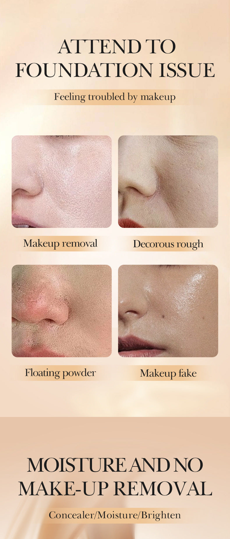 Aloe Vera Long-lasting Concealer BB Frost SADOER Contouring and Shaping Makeup BB Wholesale  Foreign Trade Frost