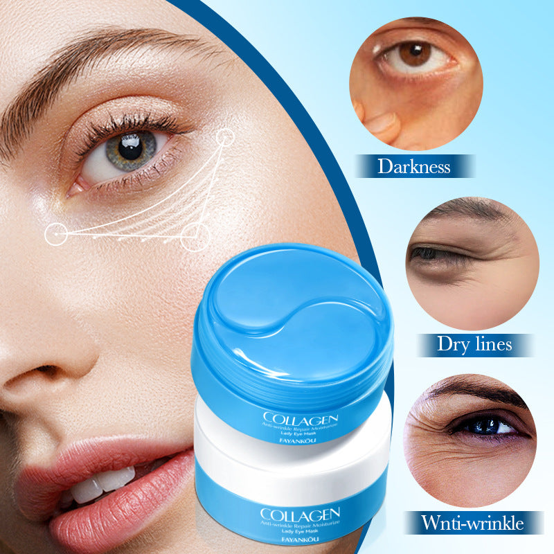 Collagen Anti-Wrinkle Eye Mask FAYANKOU Moisturizing Noblewoman Eye Mask Eye Mask Patches  Wholesale