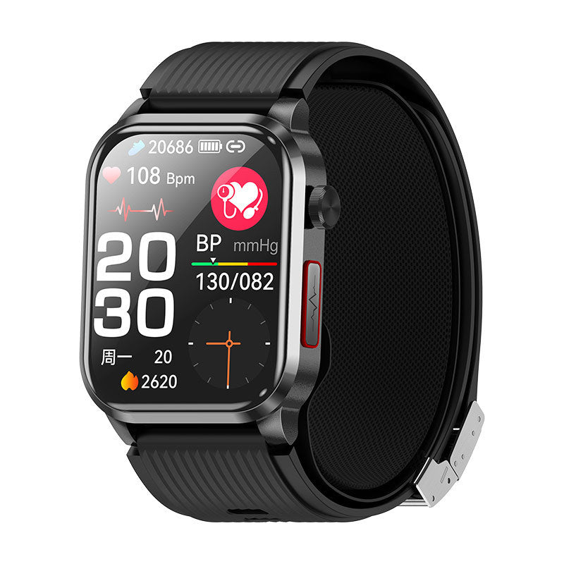 P300pro Air Pump Type Blood Pressure Smart Health Watch ECG Blood Sugar Monitoring Air Pump Blood Pressure Smart Watch