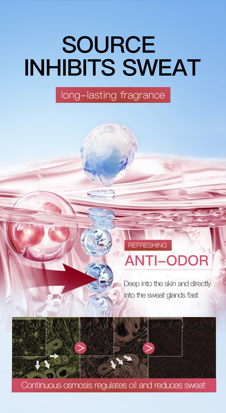 Sakura Underarm Fragrance Spray SADOER Underarm Antiperspirant Spray  Wholesale