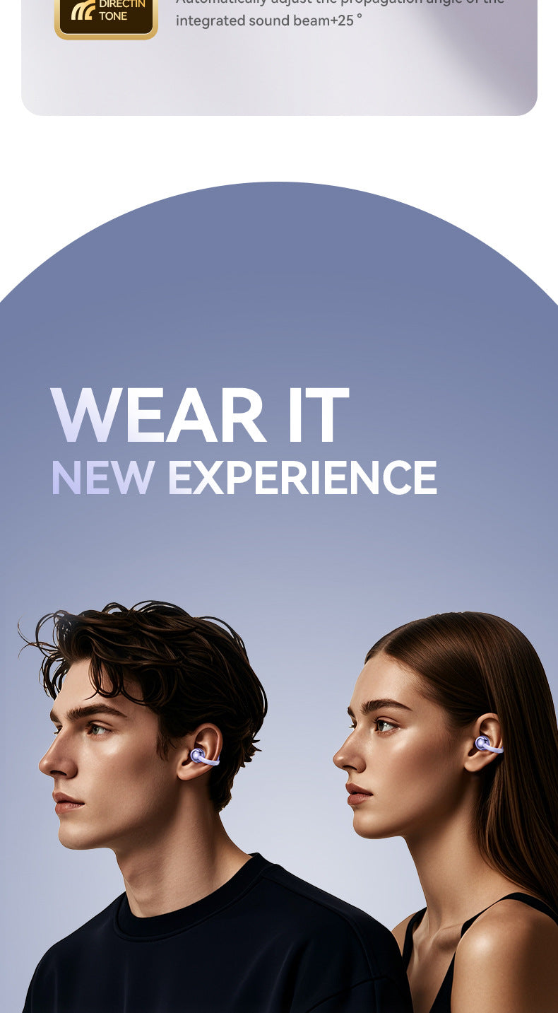 Popular M91AI Smart Translation Bluetooth Earbuds Clip-on High-Quality Bone Conduction Wireless Bluetooth Earbuds