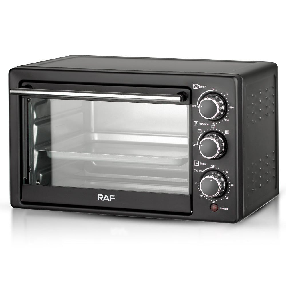 RAF European standard electric oven for home multifunctional baking22L Visual Oven French Fry Machine Cake Machine