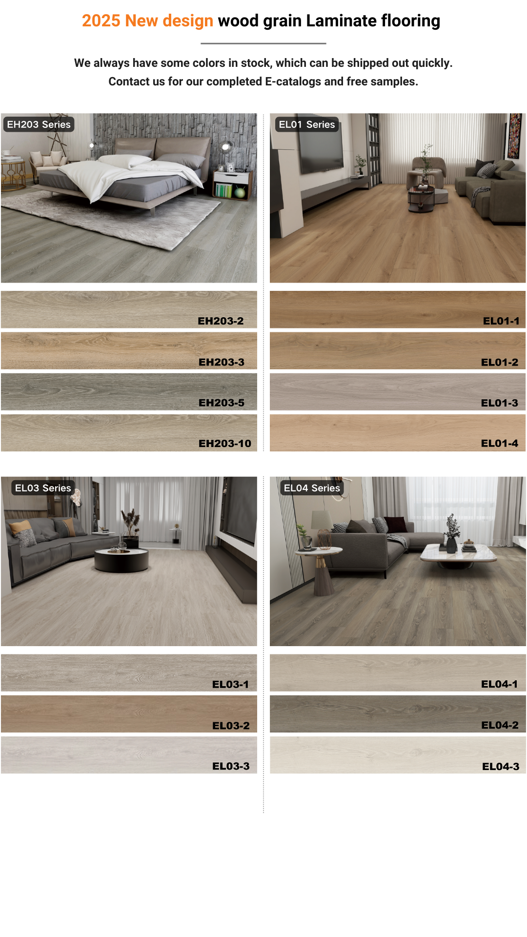 Eco-friendly Hdf Board Birch Wood Pure Milk White Glossy High Gloss Black and White Laminate Flooring for Events