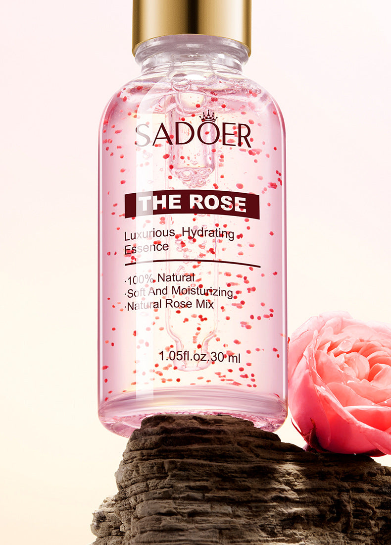 Plant Essence Serum SADOER Aloe Vera Rose Chamomile Hydrating Moisturizing  Foreign Trade Wholesale