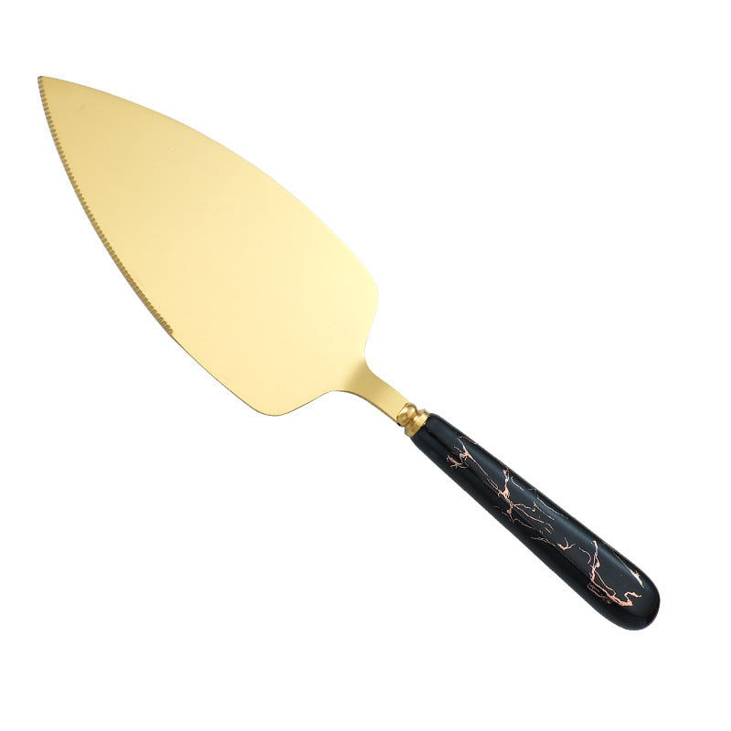 Ceramic Handle Stainless Steel Knife and Spatula Gift Set Creative Baking Tools Cheese Knife Butter Knife Cake Spatula Pizza Spatula