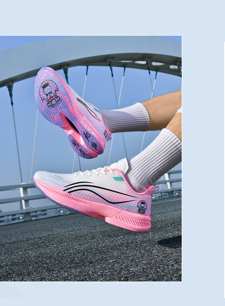 Autumn New Parent-Child Nezha Ao Bing Fashion Casual Sports Shoes Popcorn Carbon Plate Lightweight Comfortable Running Shoes