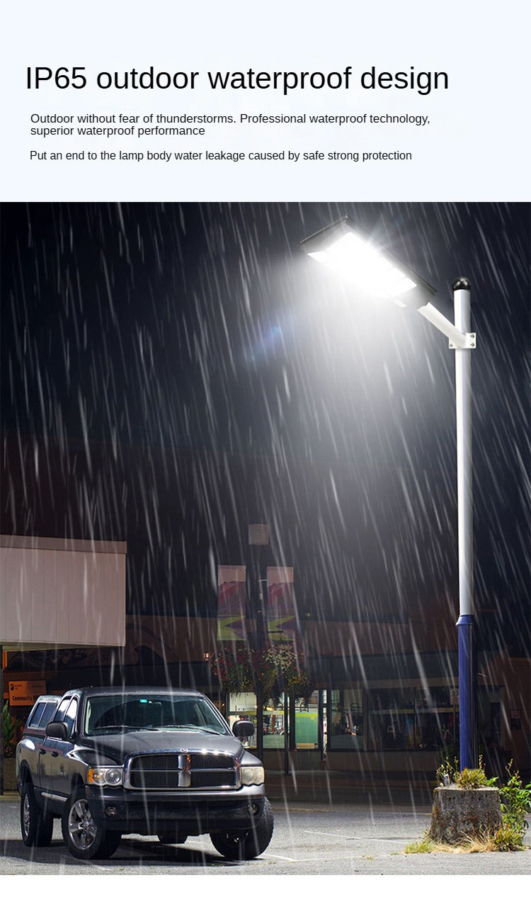 Ip65 Waterproof Outdoor Sports Sensor Outdoor Trail Lighting Integrated Solar Street Lights