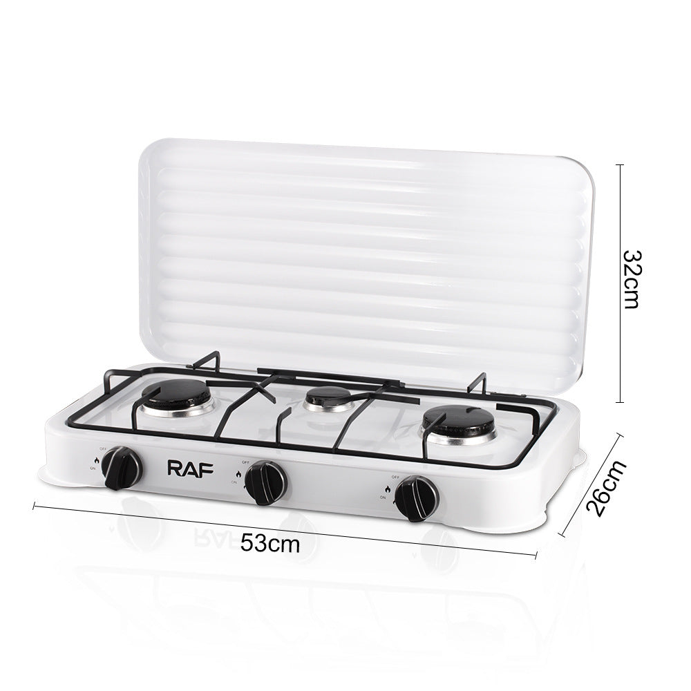 RAF Multifunctional Household Small Electric Stove Wholesale Three-Burner Gas Stove Small Household Appliance Liquefier R8035