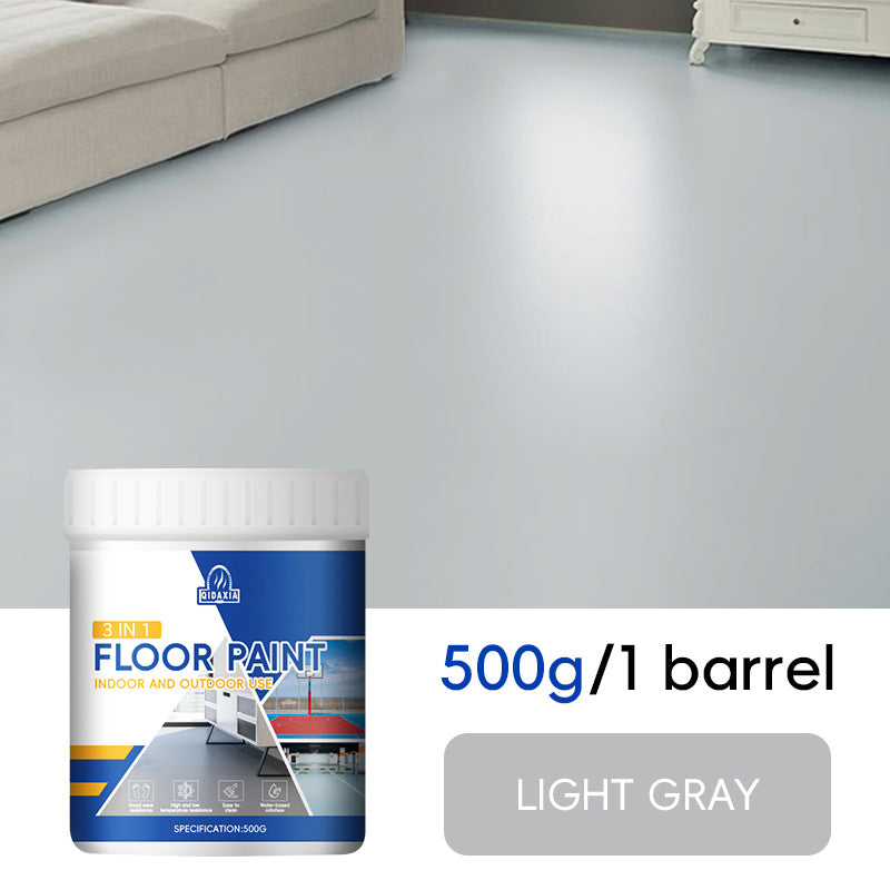 Home Floor Paint Three-in-One Epoxy Floor Paint Cement Floor Water-Based High Solid Wear-Resistant Resin Southeast Asia Environmental Protection