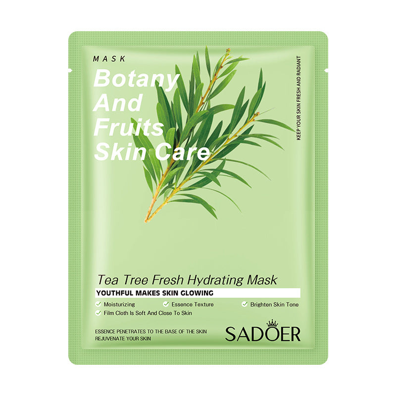 Fruit Mask SADOER Avocado Rose Hydrating Moisturizing Tablets Cross-border Foreign Trade Skincare Wholesale