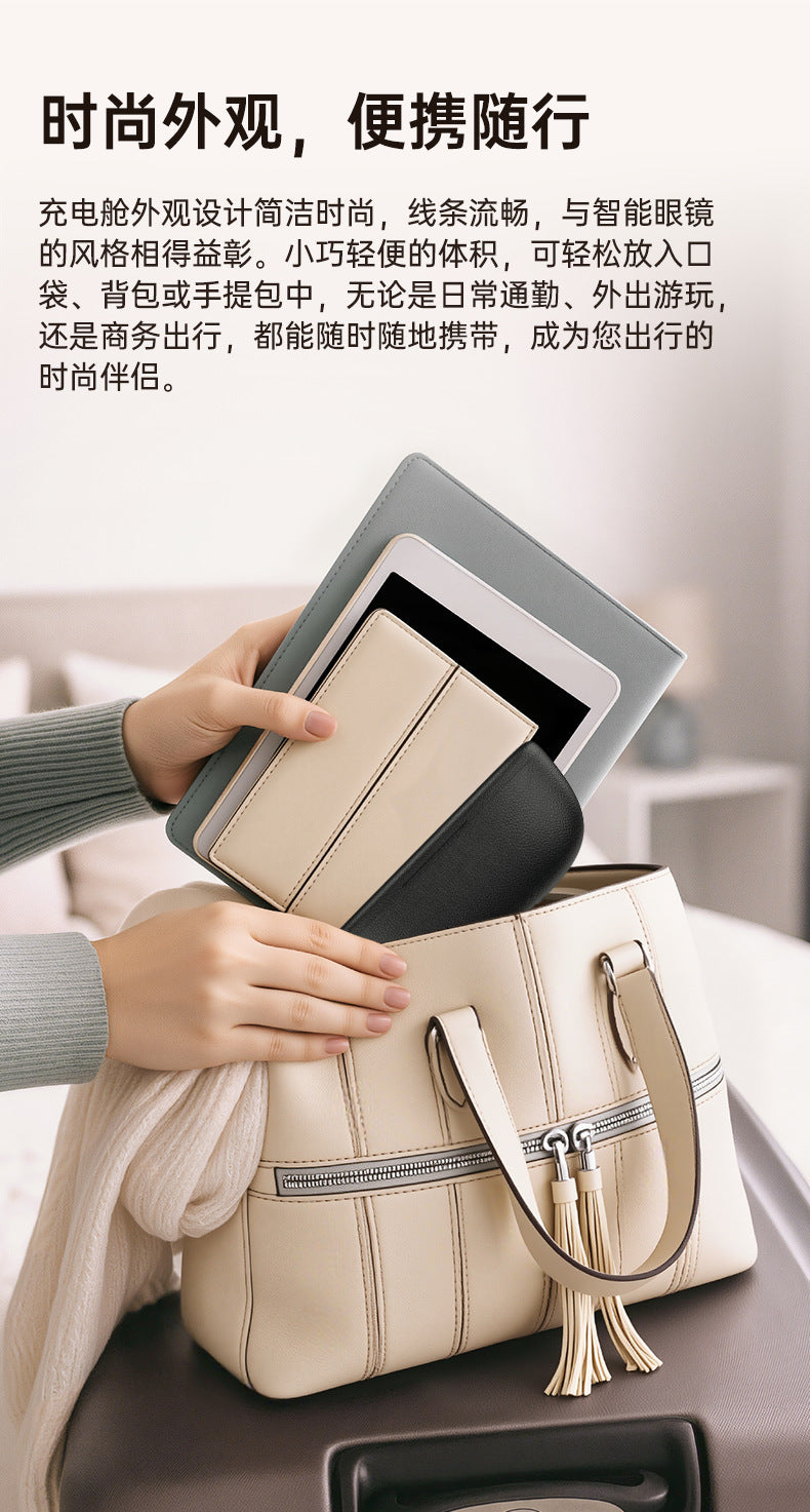 M02Smart Glasses80010000 Pixel Camera with Charging Case and Image Stabilization for Video Recording Ai Real-Time Translation32GB Memory